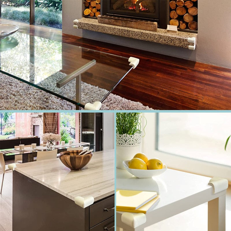 Αφρώδη προστατευτικά για γωνίες Λευκό 4τμχ