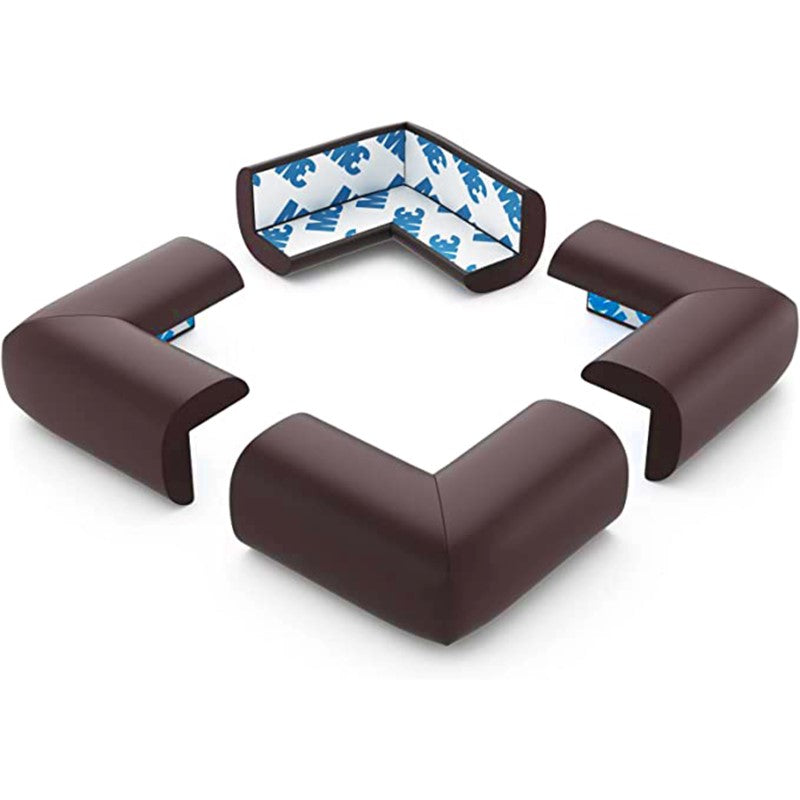 Αφρώδη προστατευτικά για γωνίες Καφέ 4τμχ