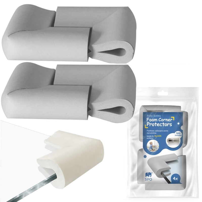 Αφρώδη προστατευτικά γωνιών U-Shape 4τμχ