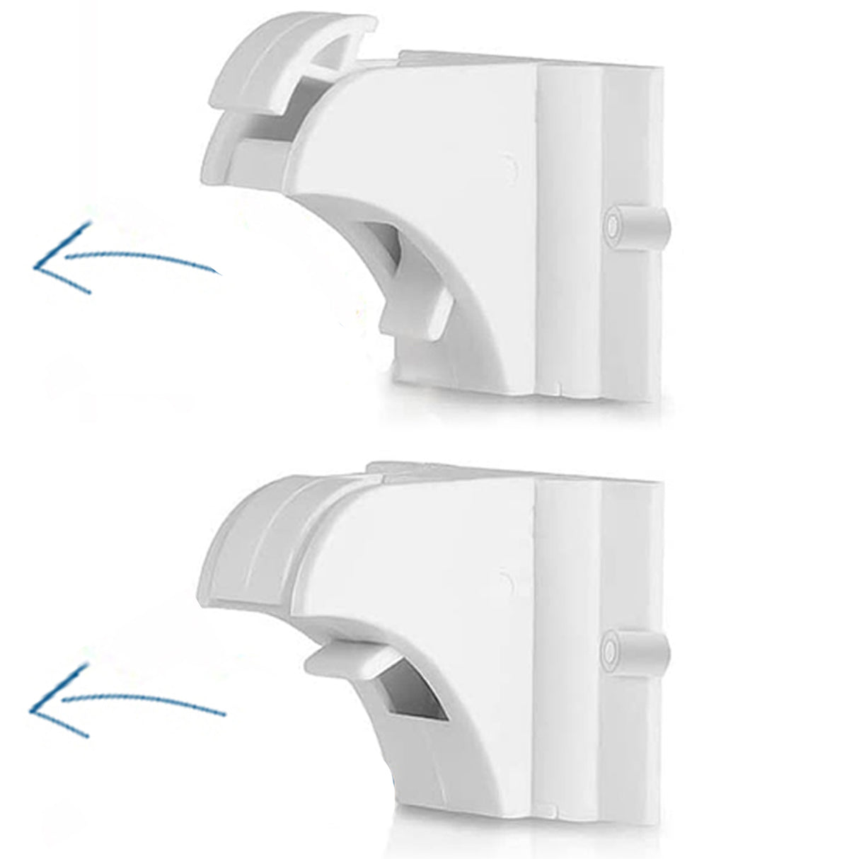 Μαγνητική ασφάλεια συρταριών/ντουλαπιών 4τμχ