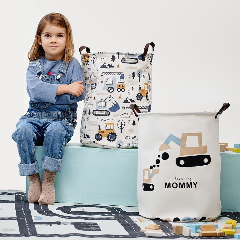 Sipo Πολυχρηστικό Καλάθι με κορδόνι Οχήματα 43 L