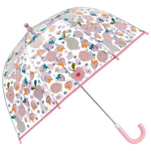 Παιδική Ομπρέλα Διάφανη που αλλάζει χρώμα Fruit