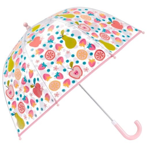 Παιδική Ομπρέλα Διάφανη που αλλάζει χρώμα Fruit