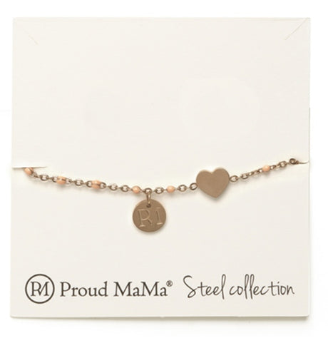 Proud MaMa Βραχιόλι Steel με σχέδια