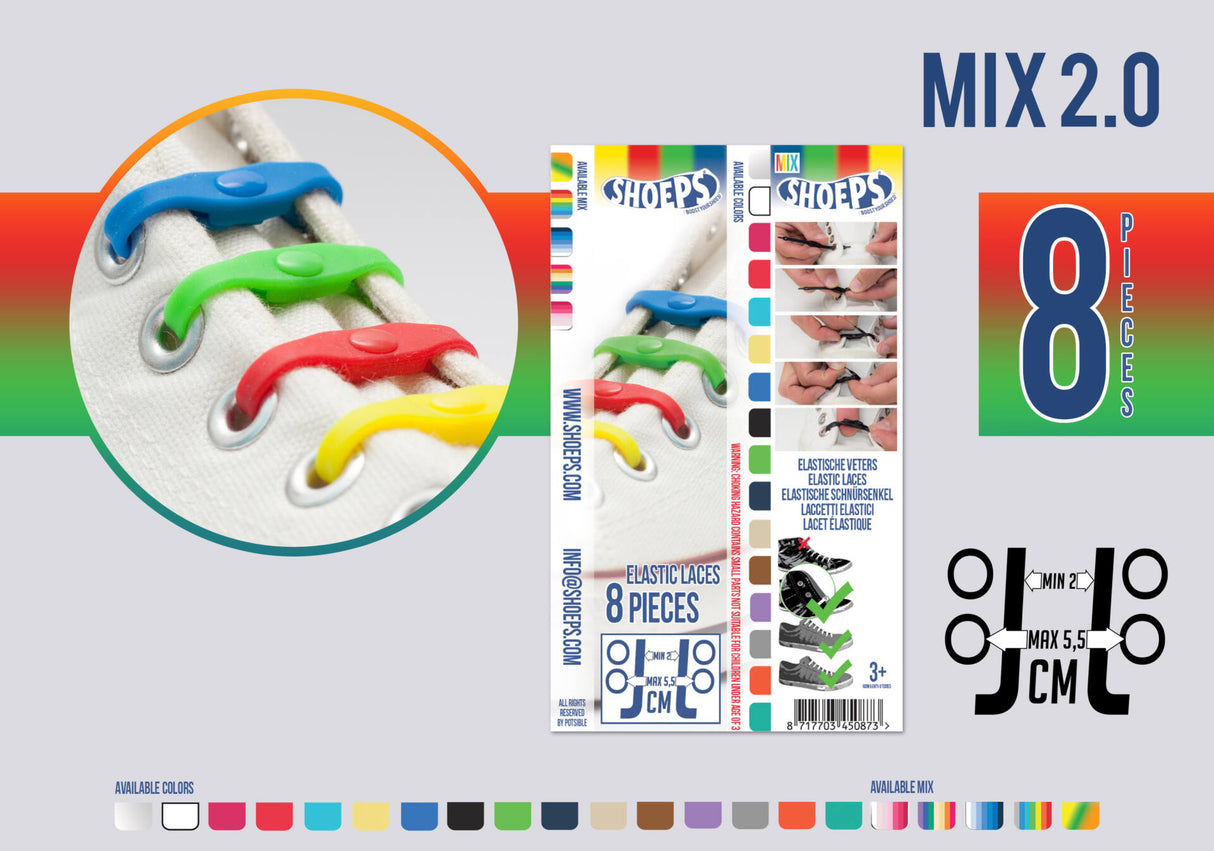 Shoeps, τα κορδόνια που δεν λύνονται 8τεμ.