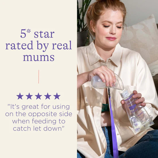 Lansinoh Χειροκίνητο Θήλαστρο Σιλικόνης