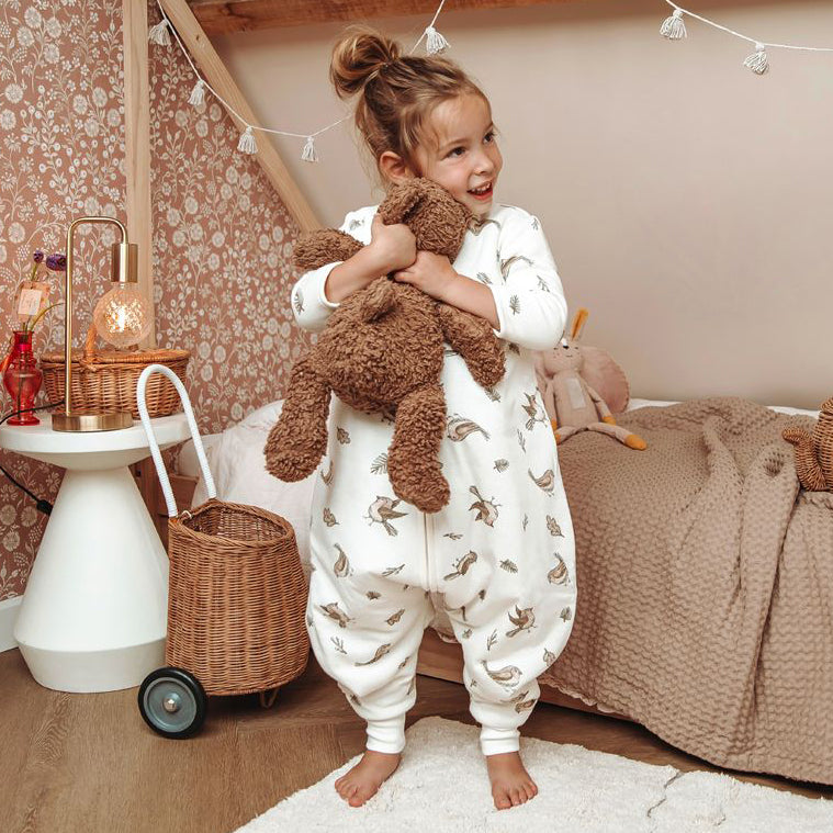 Meyco - 100% Βαμβακερός Υπνόσακος με ποδαράκια και μανίκια Robin