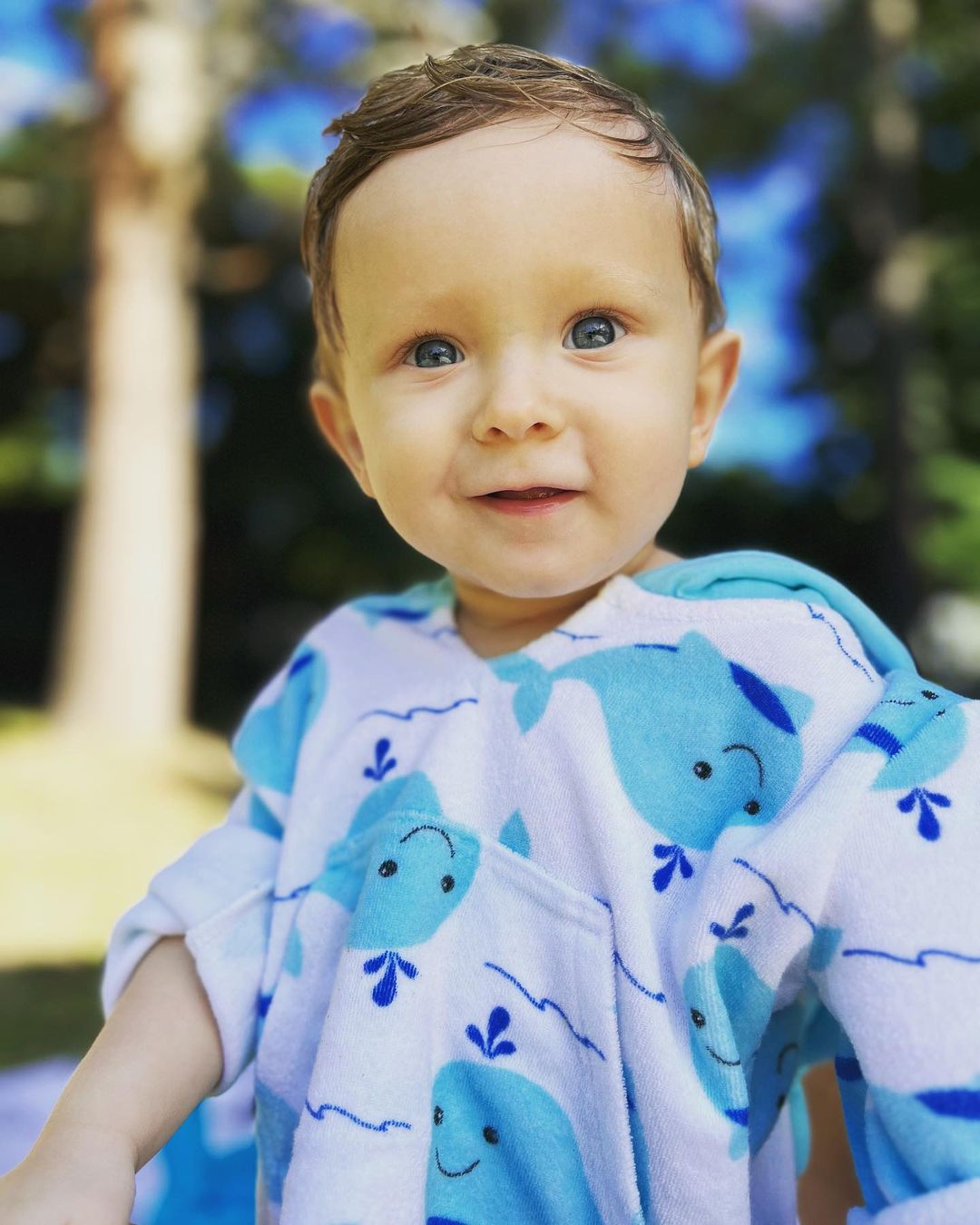 Swim Coverup UPF50+ Φάλαινα 12-24μηνών