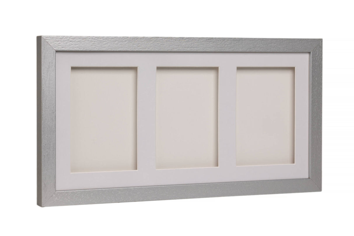 3πλη Κορνίζα για αποτύπωματα και φωτογραφία - Silver