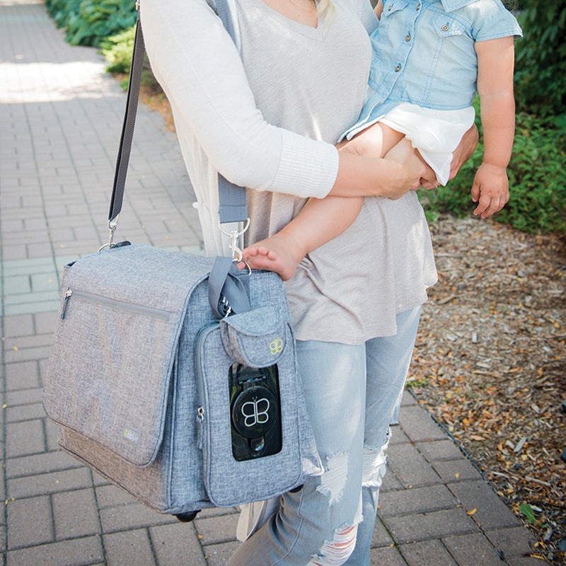 Bbluv Ultra – Τσαντα αλλαξιερα Heather Grey