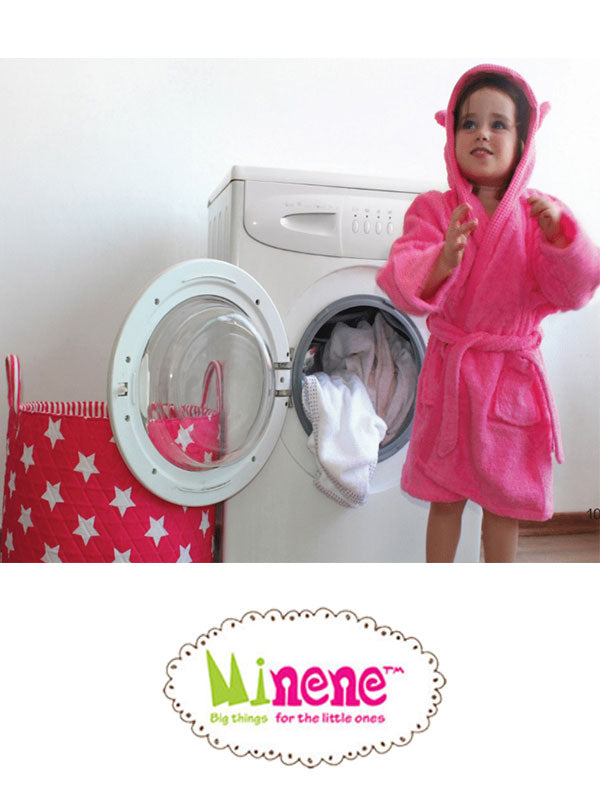 Minene Μπουρνούζι Κουνελάκι Peach σε 2 Μεγέθη