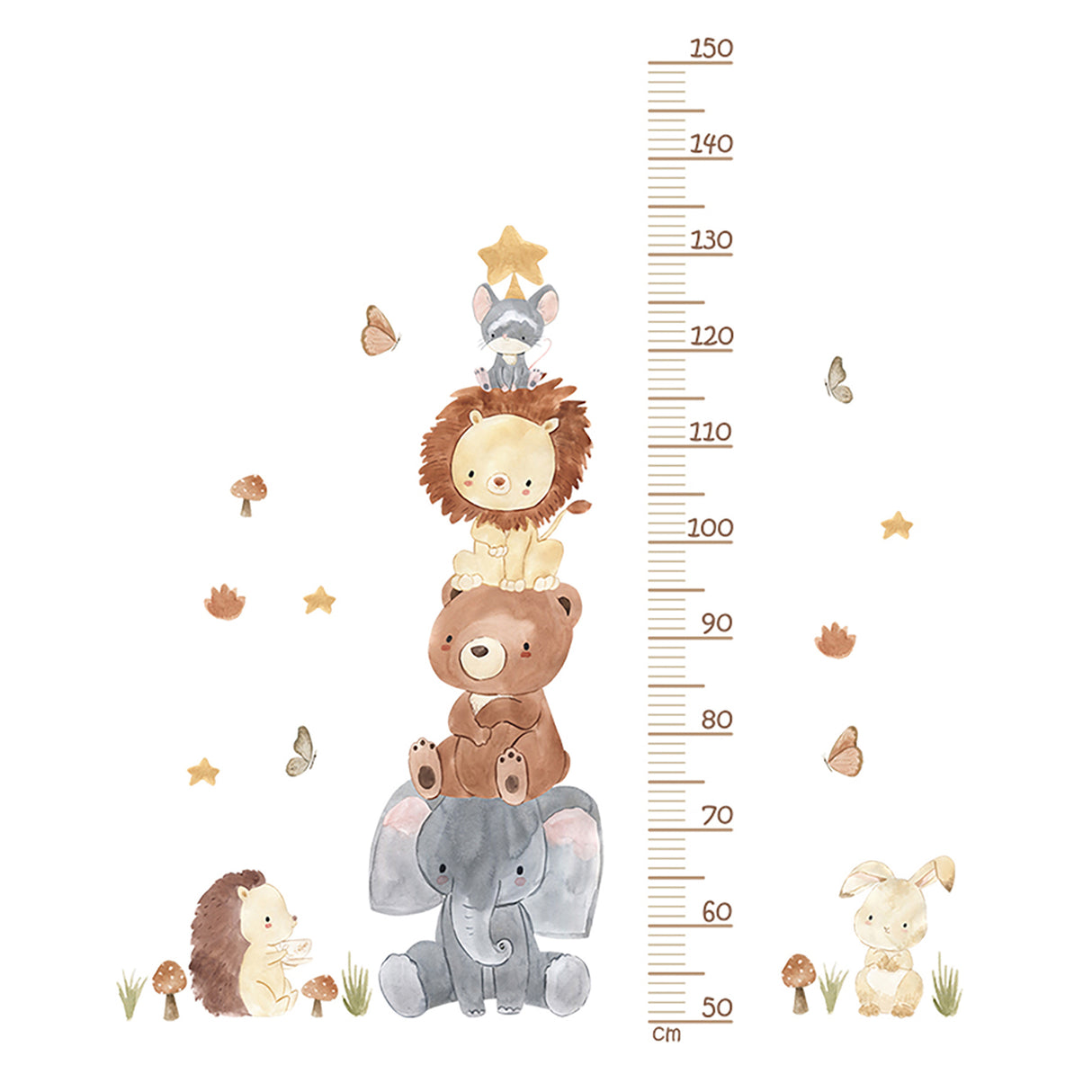 Sipo wall stickers Animal Pyramid