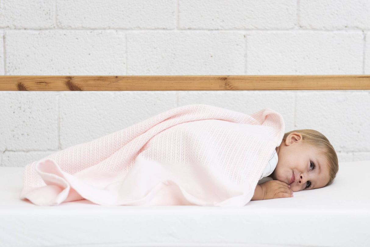 Minene Πλεκτη Κουβερτουλα Grey