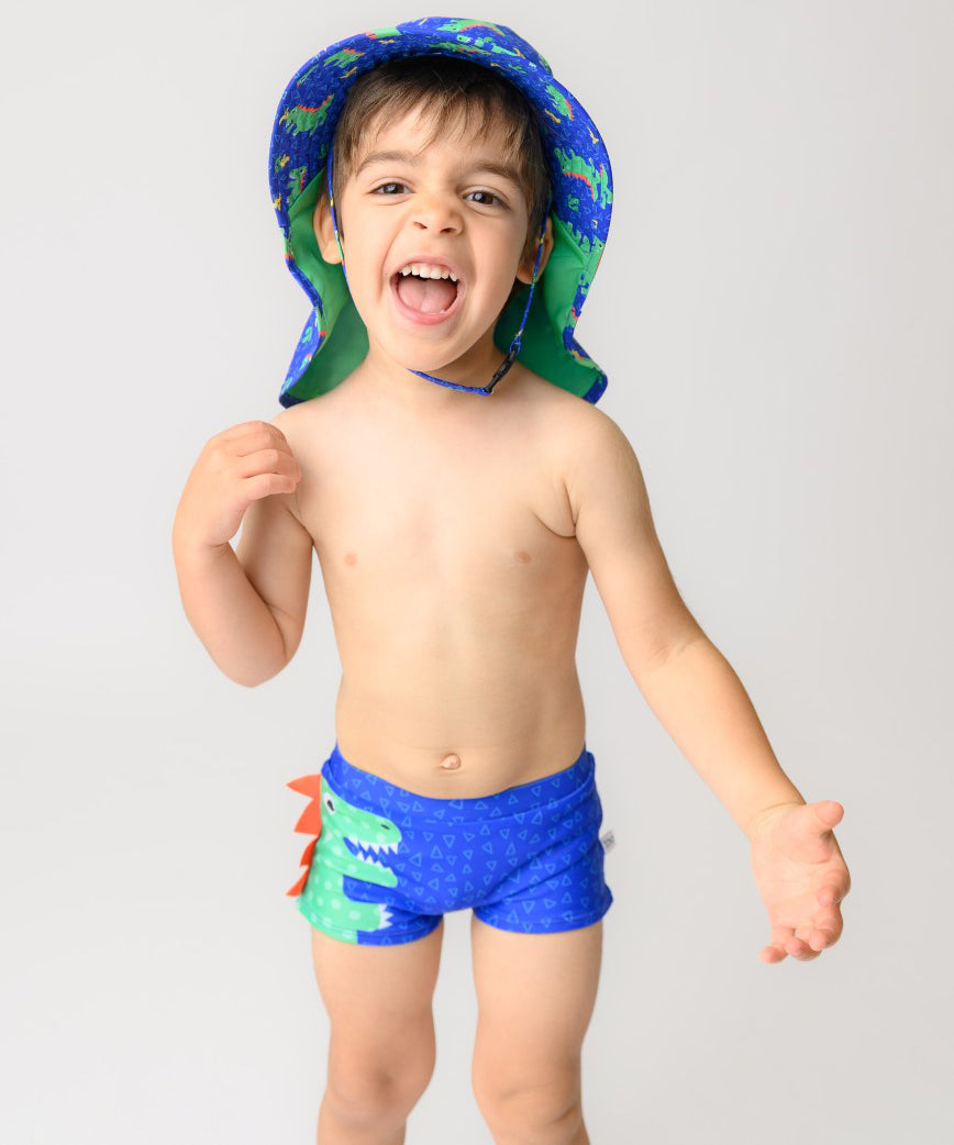Zoocchini Παιδικό Swim Trunk Devin the Dino