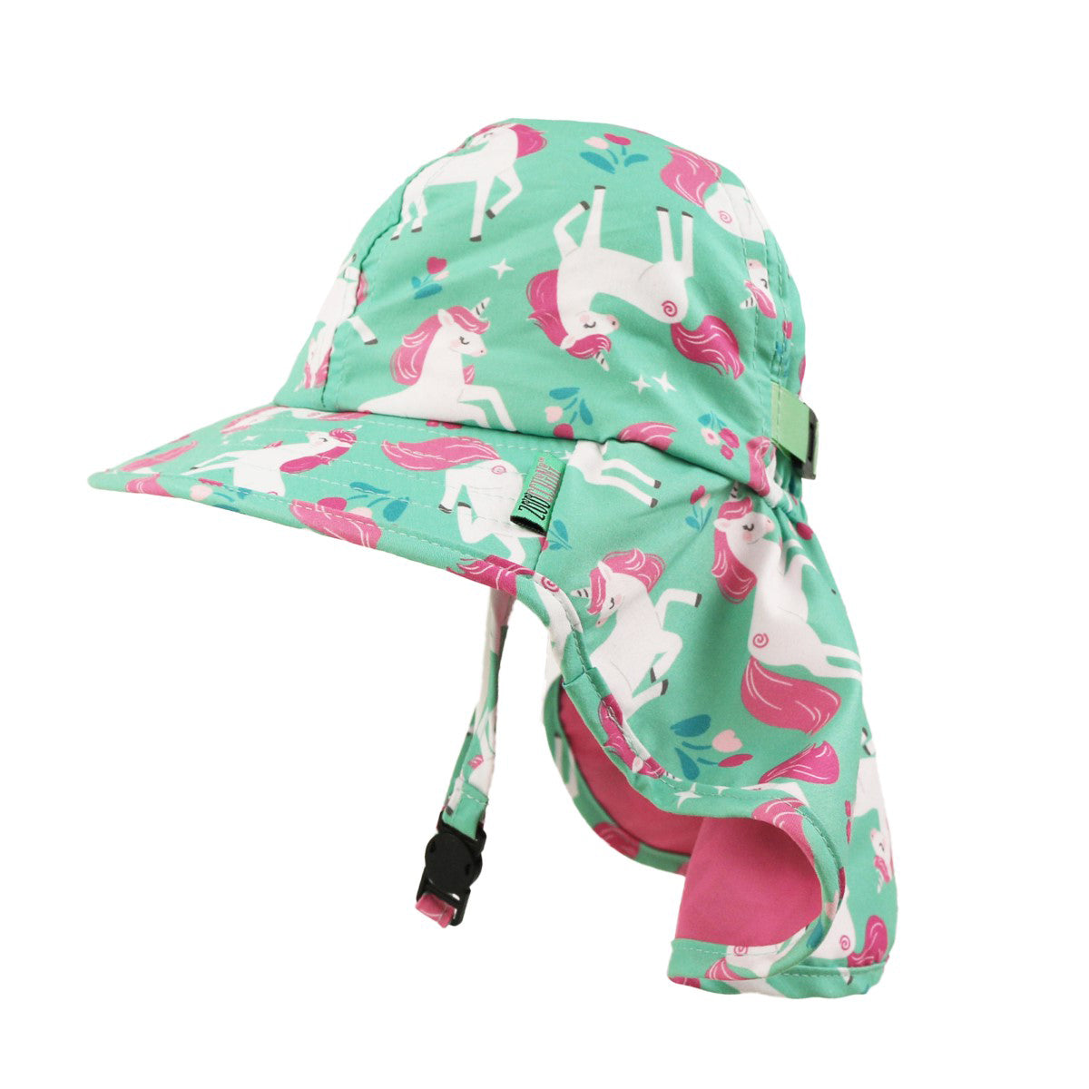 Zoocchini Cape Sunhat UPF50 Unity the Unicorn
