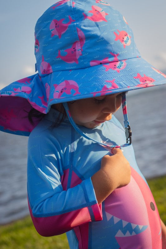 Zoocchini Surf Suit UPF50 Pink Shark