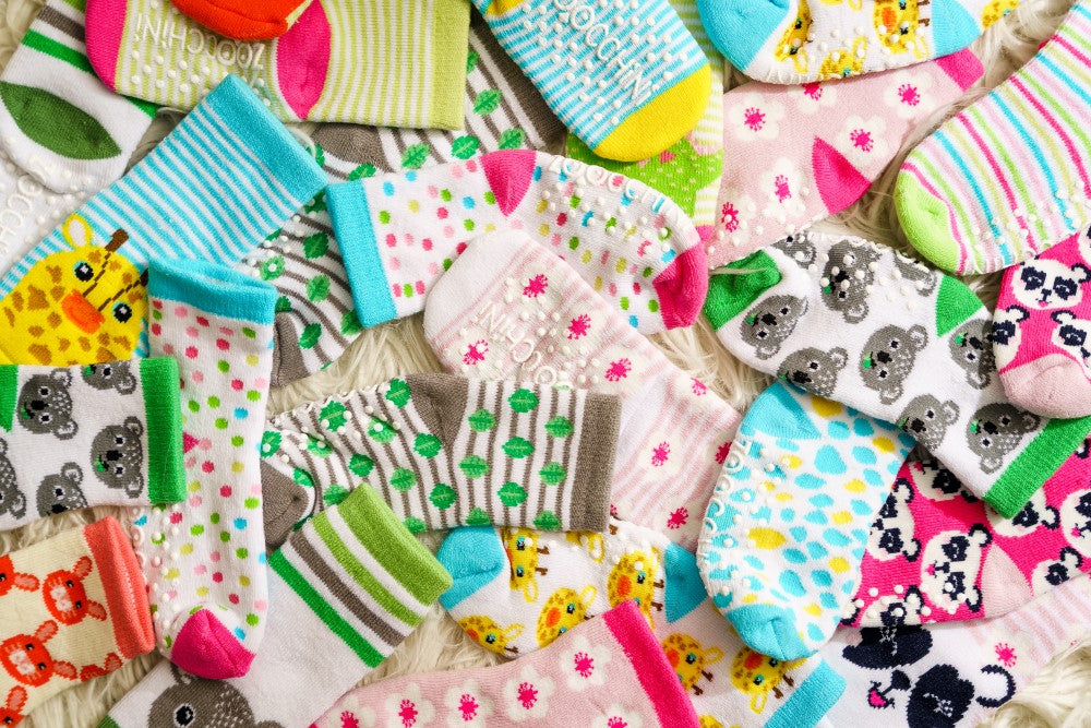 GRIP+EASY Καλτσάκια Jamie the Giraffe (3 τεμ)