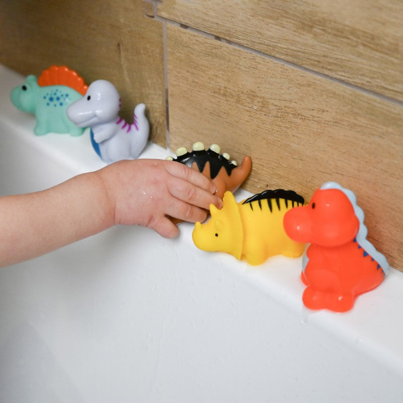 Παιχνίδια Μπάνιου Μπουγελοφατσάκια Δεινόσαυροι (Σετ των 5)