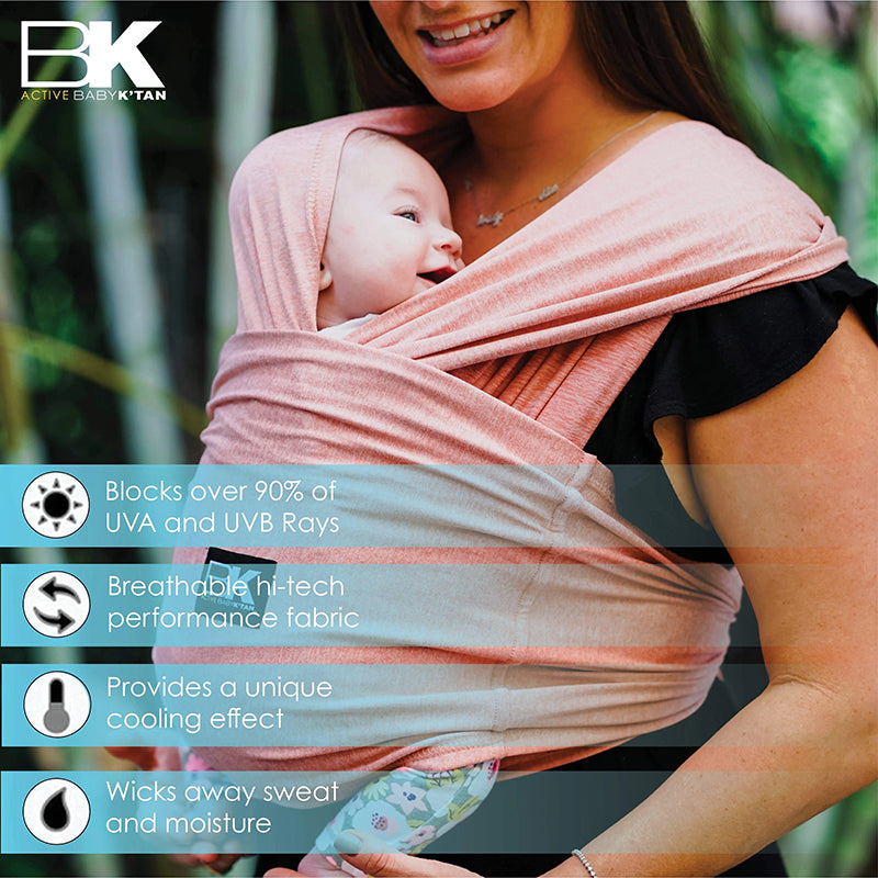 Μάρσιπος Baby K’tan Yoga Heather Coral