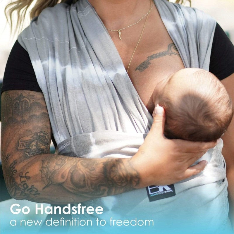 Μάρσιπος Baby K’tan Tie Dye Graphite Grey