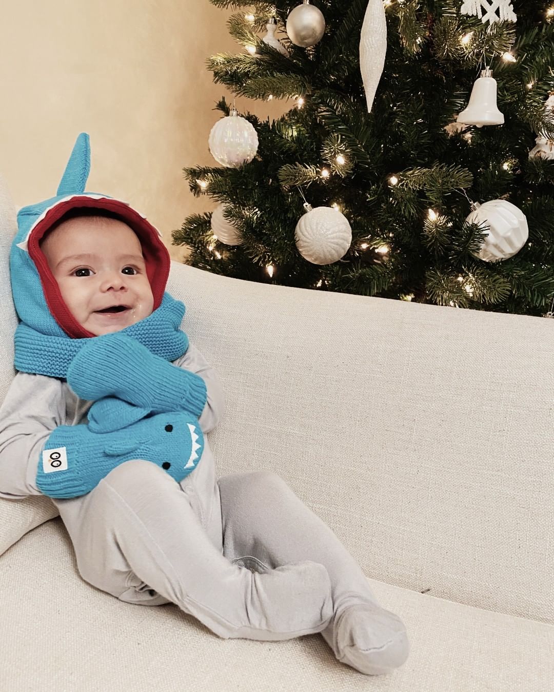 Zoocchini Σκουφάκι Balaclava Sherman the Shark (12-24μηνών)