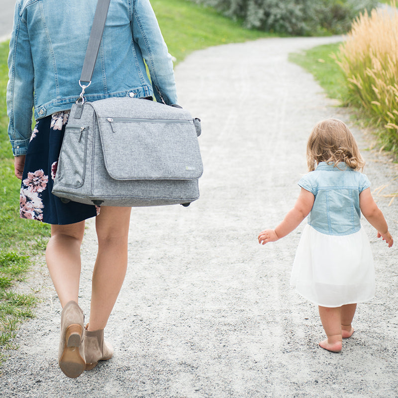 Bbluv Ultra – Τσαντα αλλαξιερα Heather Grey