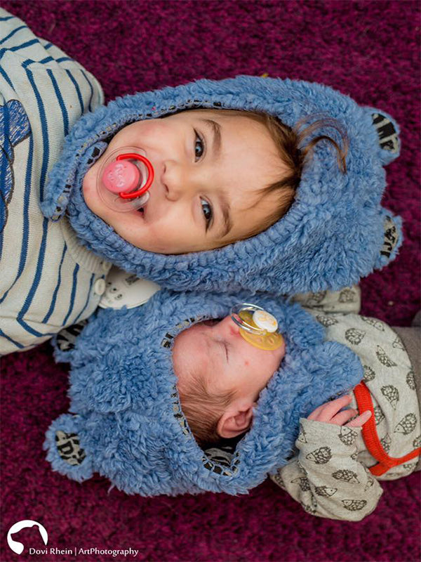 Minene Σκουφάκι Luxurious Bear Light Pink