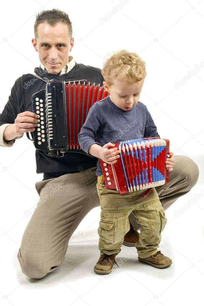 Παιδικό Ακορντεόν με 7 πλήκτρα (14 νότες) Μπλε