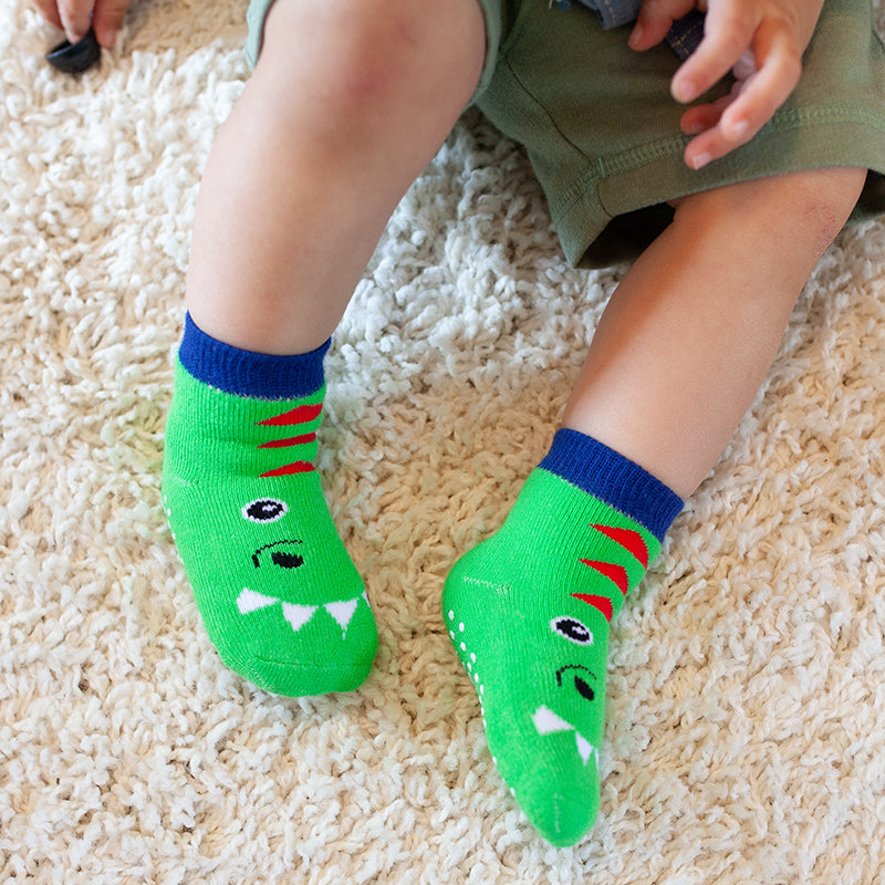 GRIP+EASY Καλτσάκια Ντέβιν ο Δεινόσαυρος (3 τεμ)