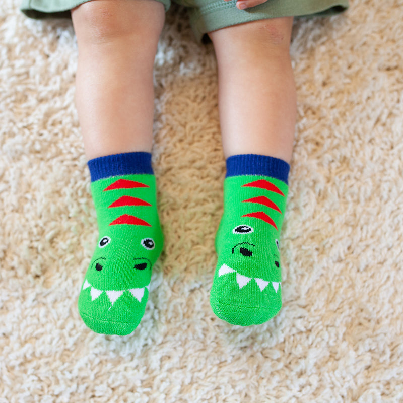 GRIP+EASY Καλτσάκια Ντέβιν ο Δεινόσαυρος (3 τεμ)