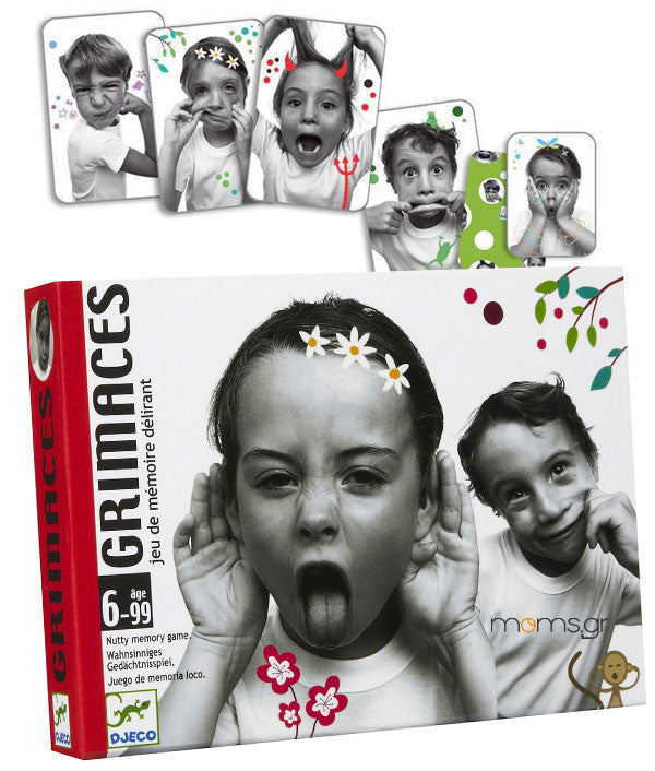 Γκριμάτσες - Παιχνίδι με κάρτες, Djeco