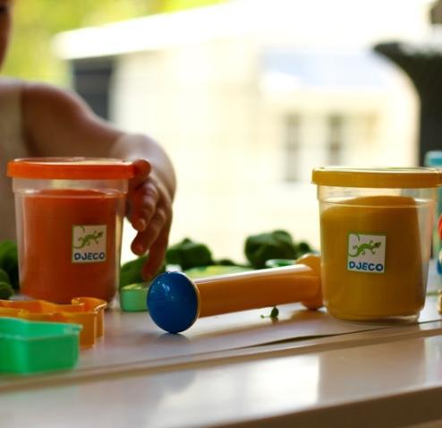 Djeco Σετ 4 Πλαστοζυμαράκια και 15 Εργαλεία