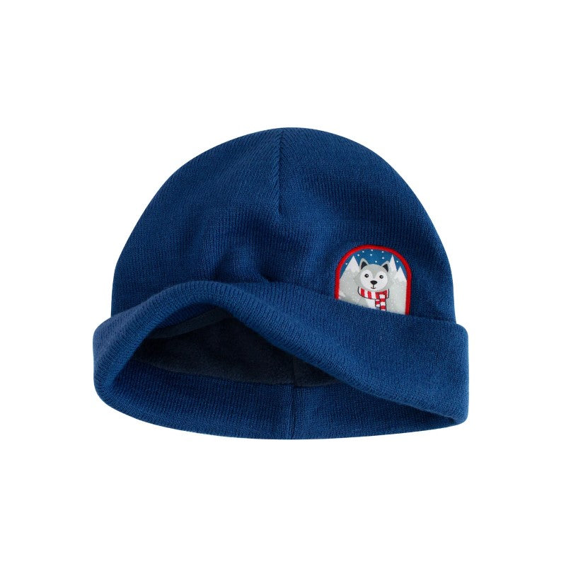 Σετ πλεκτό σκουφάκι και γάντια- Wolf