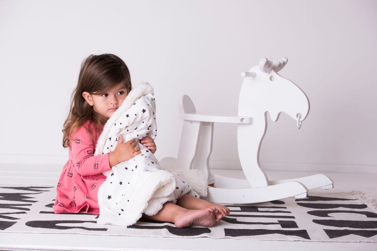 Luxurious Κουβερτα Minene Γκρι με Κεραυνους