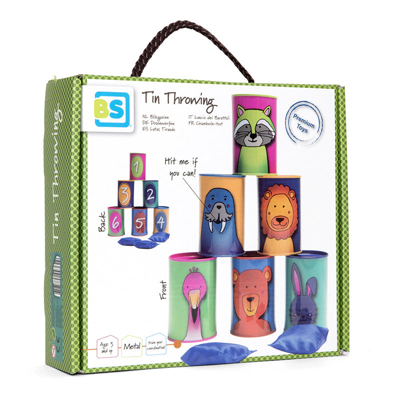 Bs Toys – Tin Throwing – Τενεκεδάκια Ζωάκια