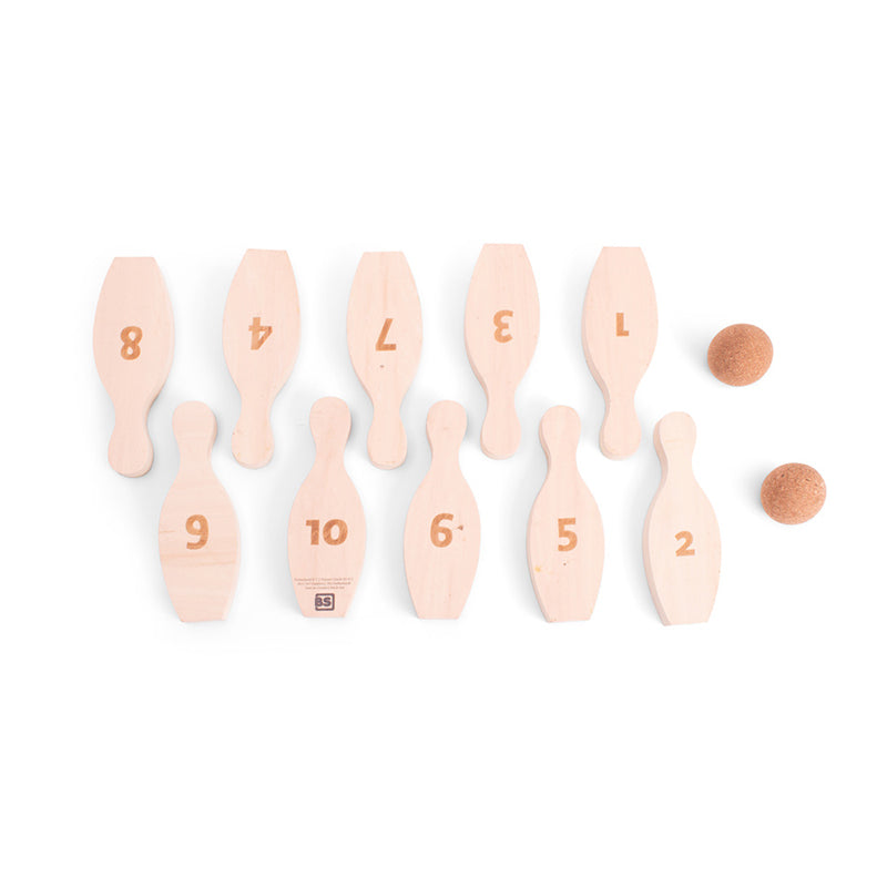 Bs Toys - Bowling Με Ξύλινες Κορίνες
