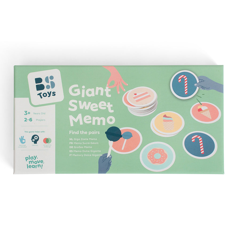BS Toys - Παιχνίδι Μνήμης Ζαχαρωτά