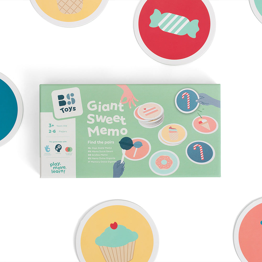 BS Toys - Παιχνίδι Μνήμης Ζαχαρωτά