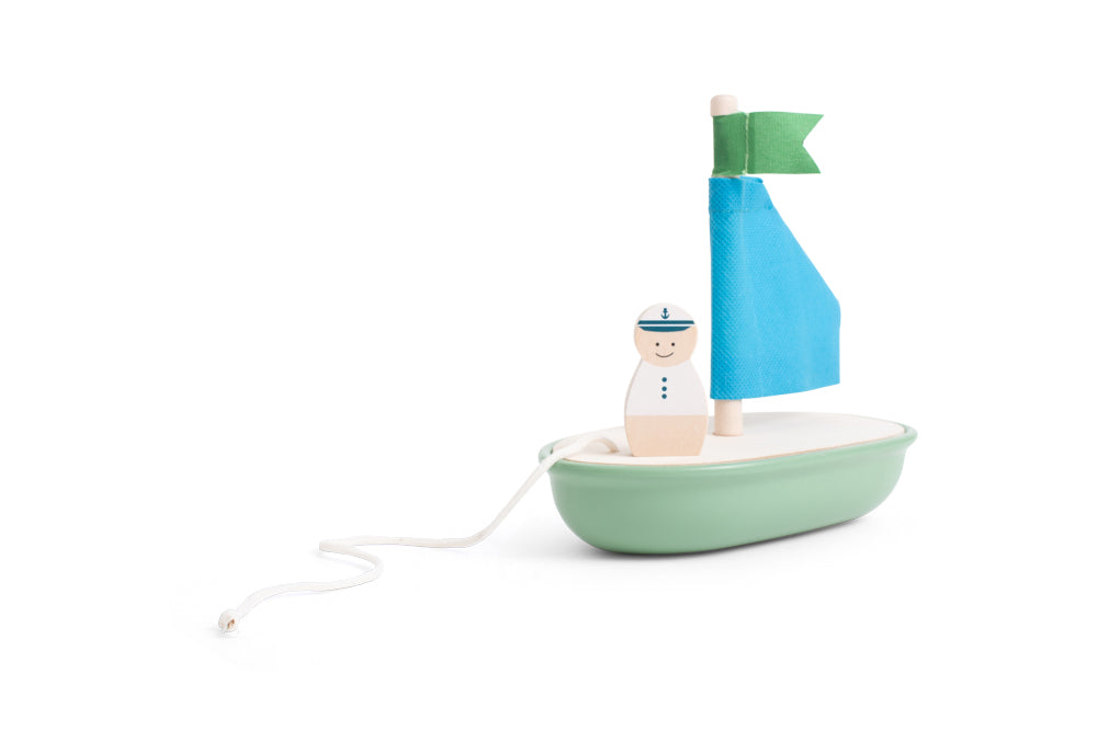 BS Toys - Ξύλινο Ιστιοφόρο