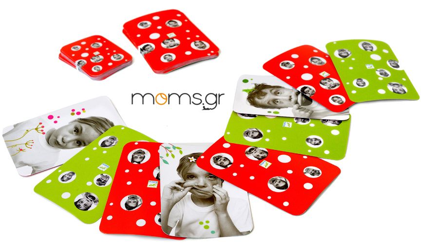 Γκριμάτσες - Παιχνίδι με κάρτες, Djeco