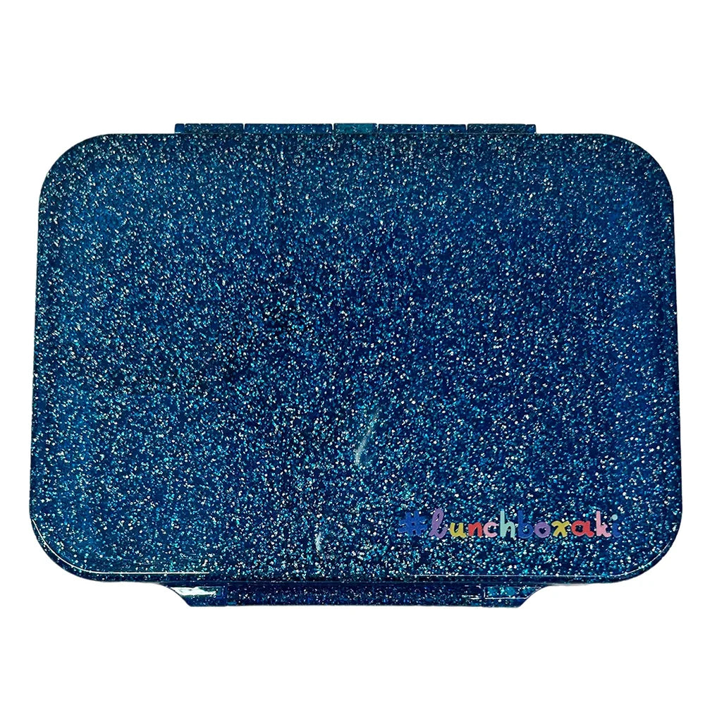 Lunchboxaki Blue Glitter