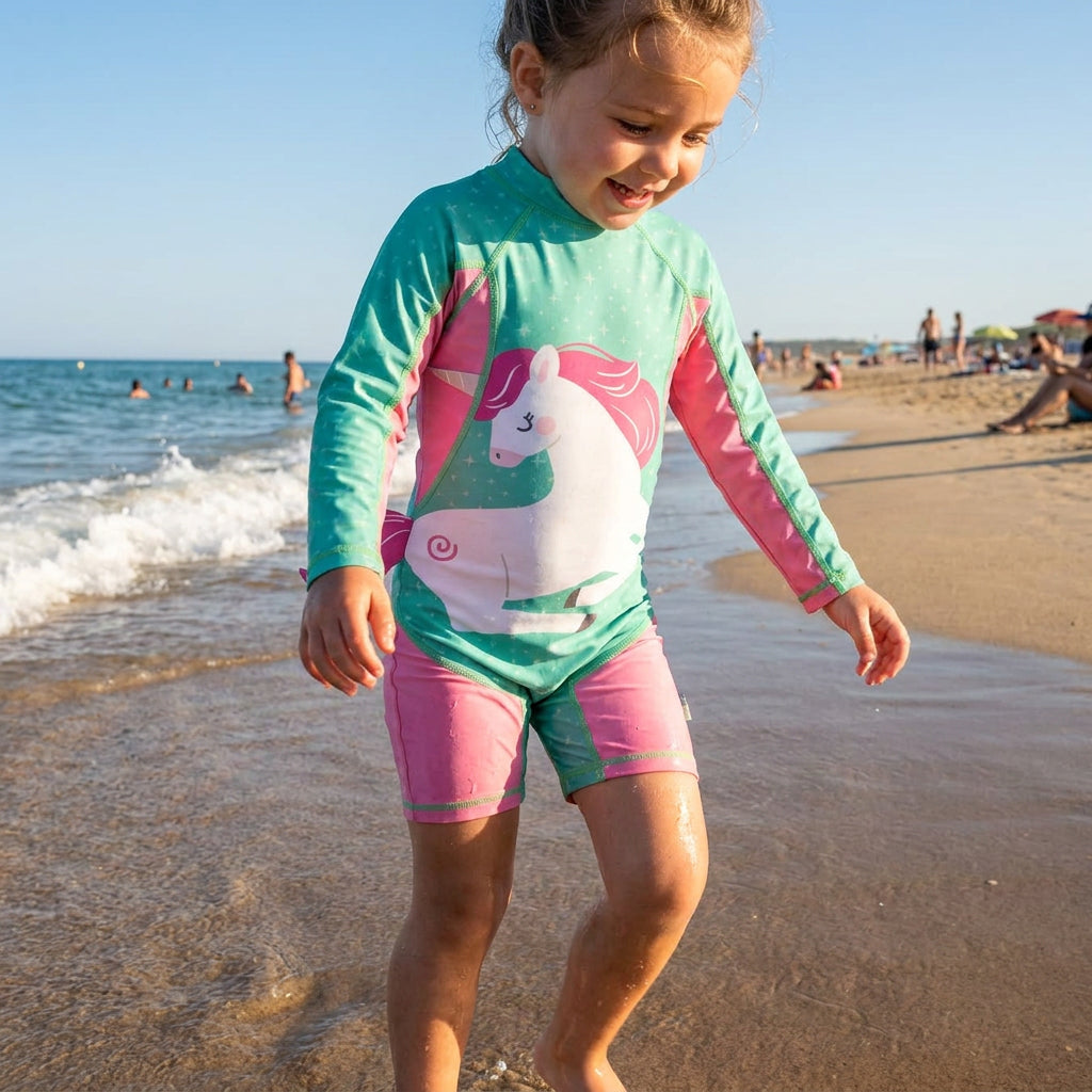 Zoocchini Surf Suit UPF50 Unity the Unicorn