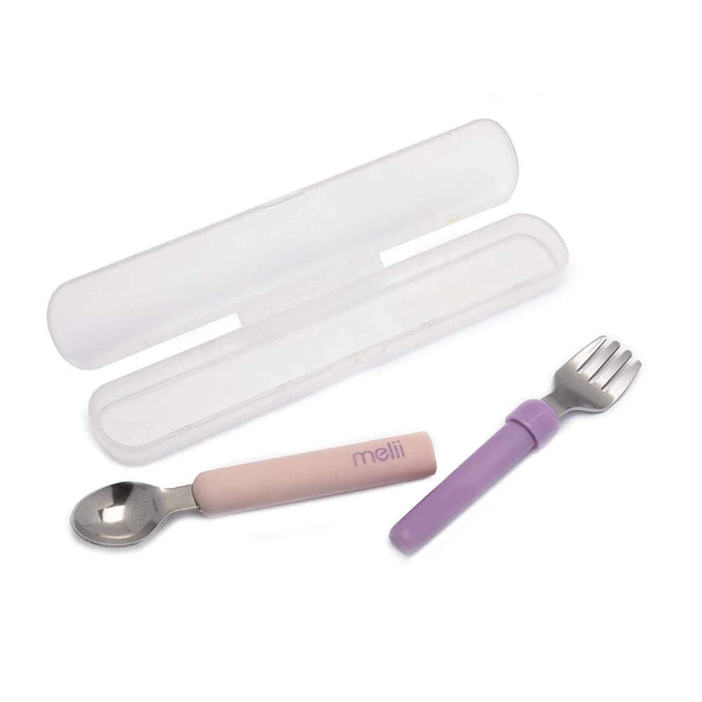 Melii - Spork On the Go Pink/Purple