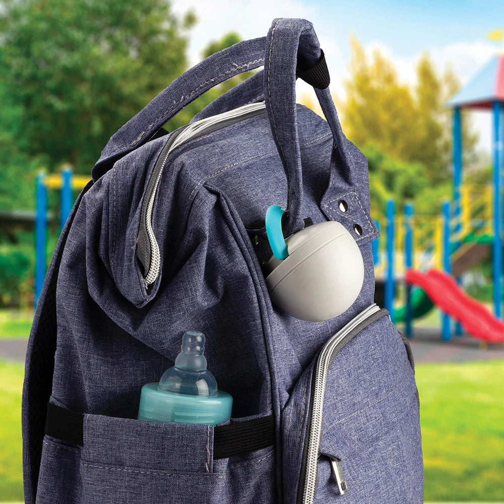 Melii - Θήκη για πιπίλα Pink/Grey