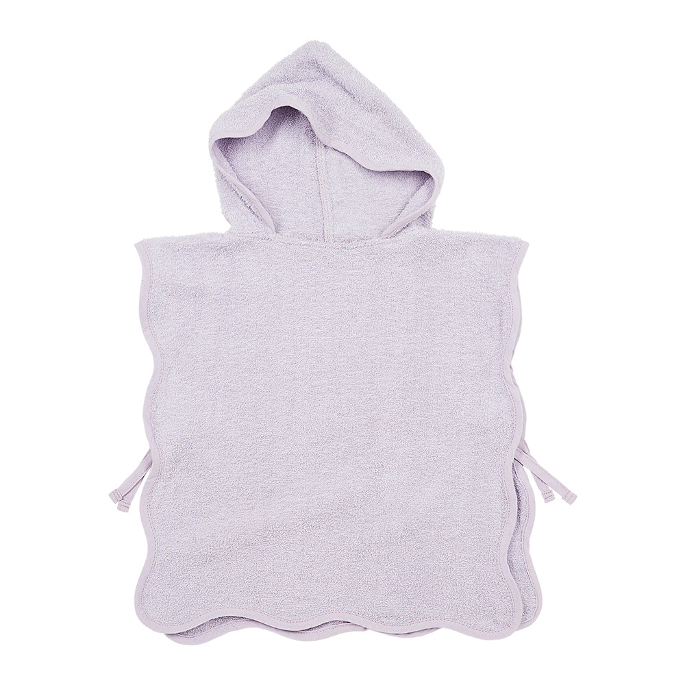 Meyco Πόντσο Μπάνιου terry Wavy - soft lavender - 1-3 years
