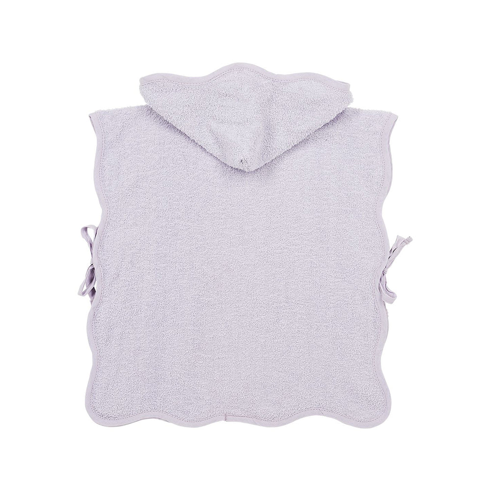 Meyco Πόντσο Μπάνιου terry Wavy - soft lavender - 1-3 years
