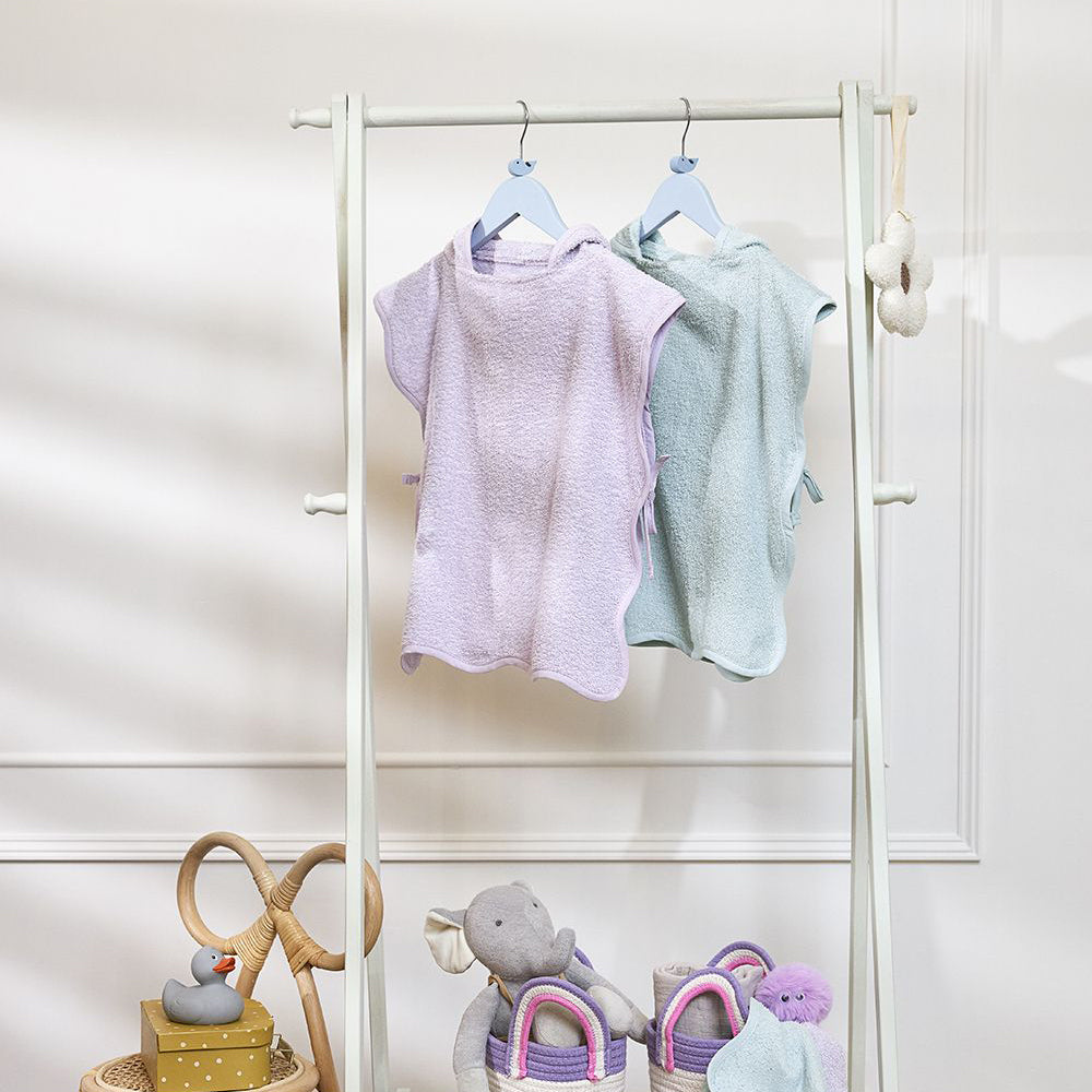 Meyco Πόντσο Μπάνιου terry Wavy - soft lavender - 1-3 years