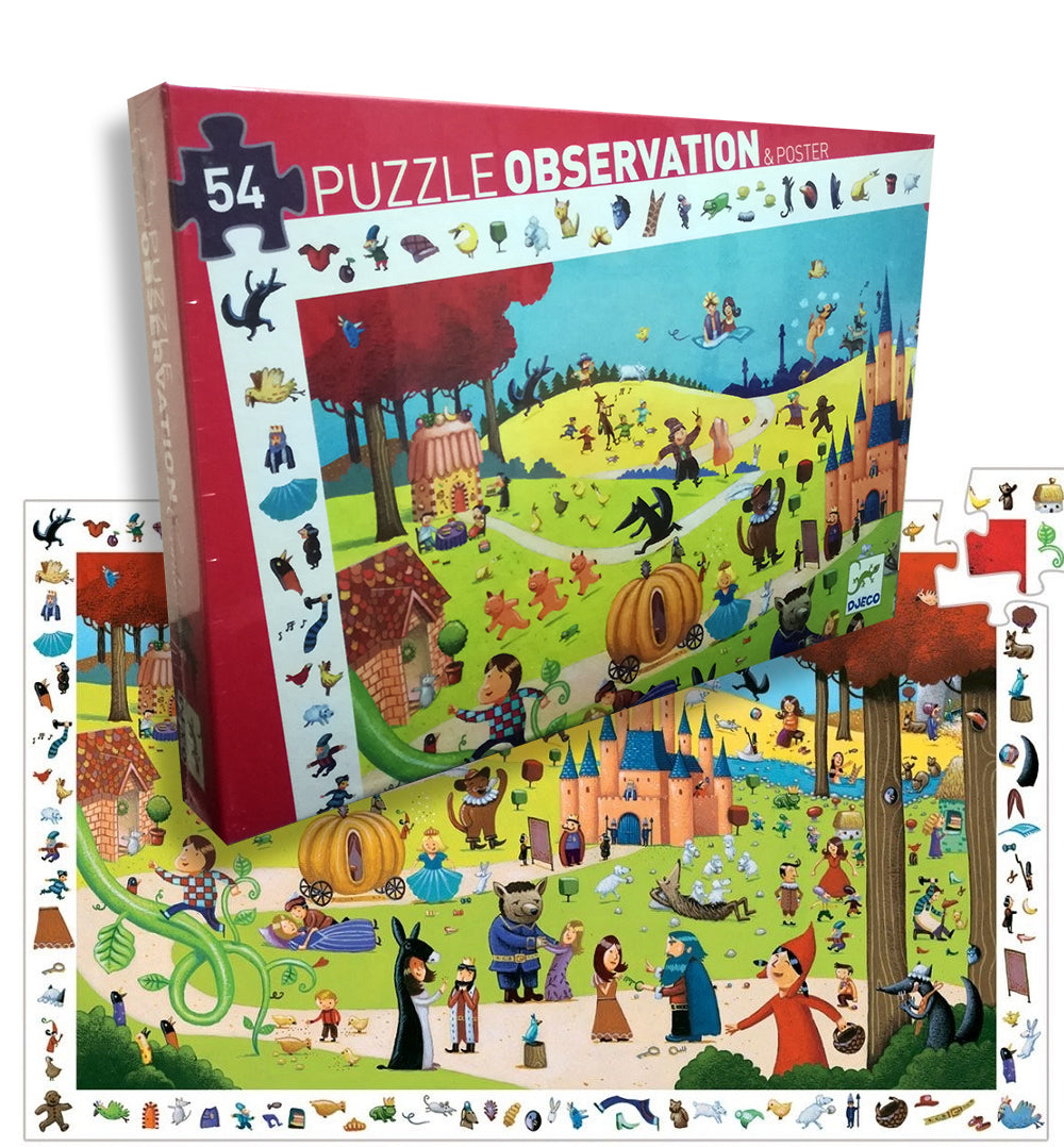 Παζλ με παραμύθια, Djeco