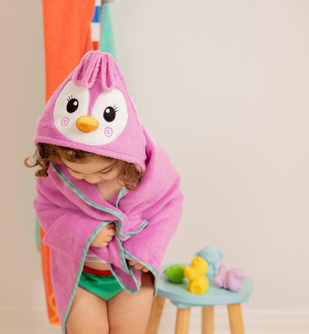 Βρεφική Πετσέτα Πιγκουίνος