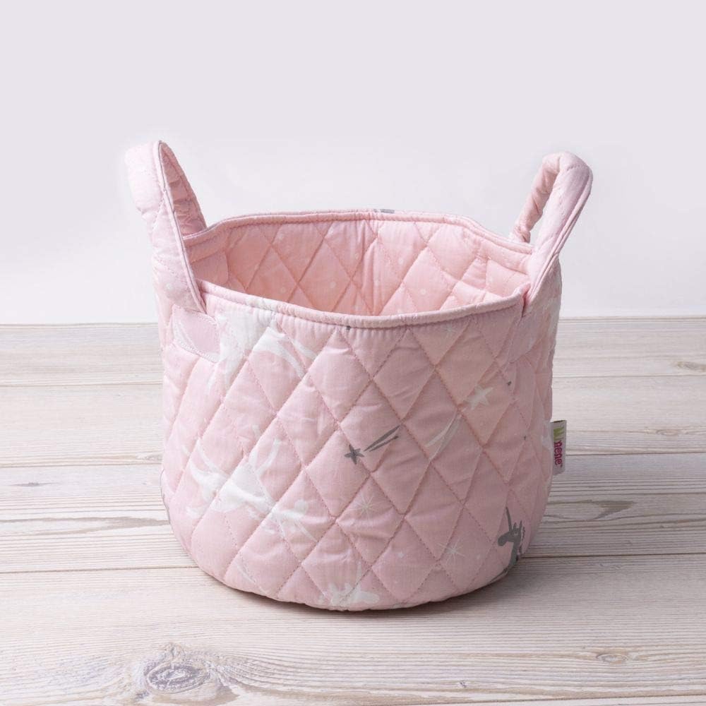 Minene Καλαθάκι Ροζ-Γκρι Unicorn